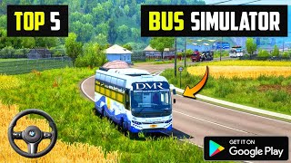 Top 5 Bus Simulator Games For Android Hindi l Best Bus Driving Games For Android screenshot 1