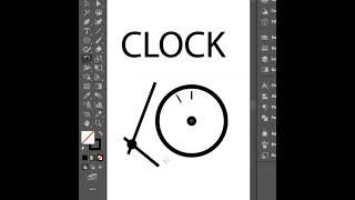 Clock ⏰ Logo Design | #graphicdesigner | #tutorials | #vectorart | #clock | #shorts | #time | #icon
