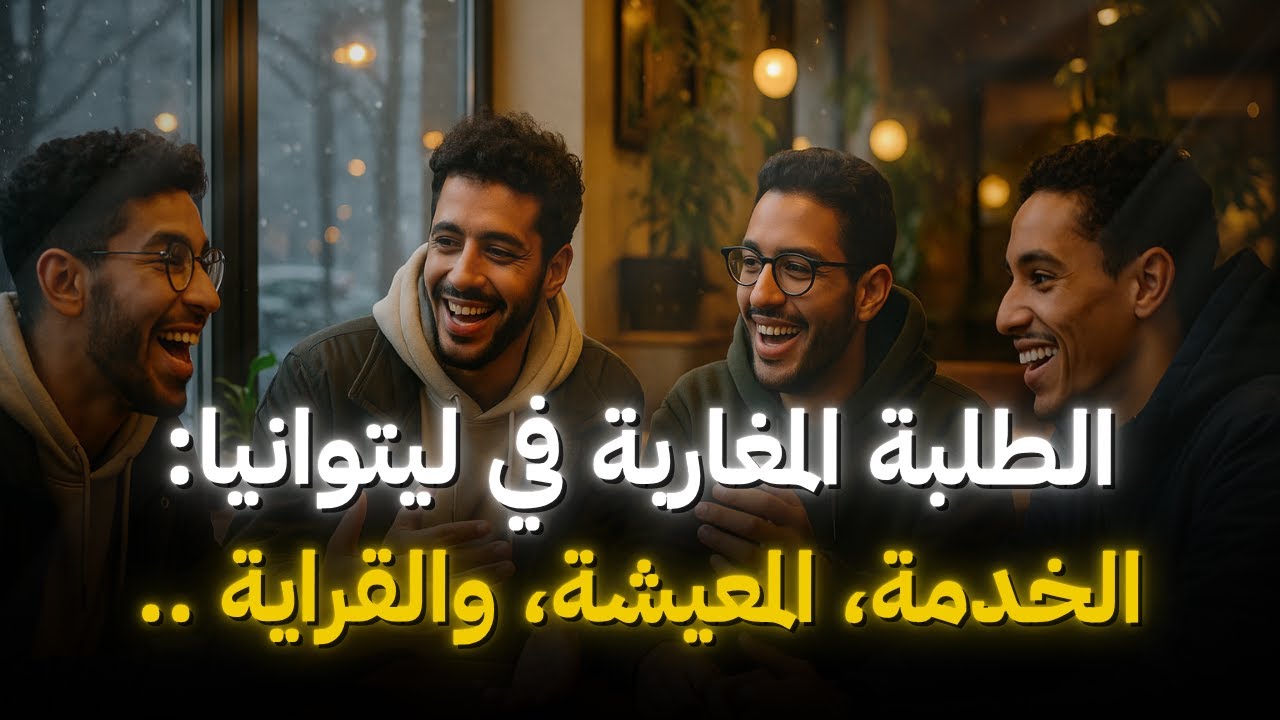 الدراسة في ليتوانيا مع طلبة مغاربة  من فيلنيوس مع  المكتب رقم 1 في المغرب للدراسة في ليتوانيا