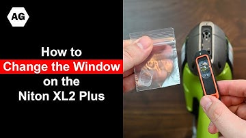 How to Change the Window on the Thermo Scientific Niton XL2 Plus 980 Handheld XRF