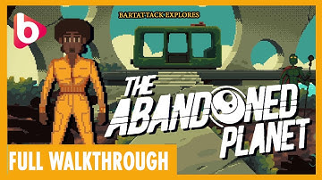THE ABANDONED PLANET | Full Walkthrough | A cool pixelart sci-fi adventure on another world...