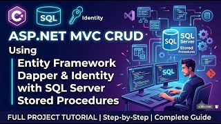 ASP.NET MVC CRUD Using Entity Framework, Dapper & Identity with SQL Server Stored Procedures