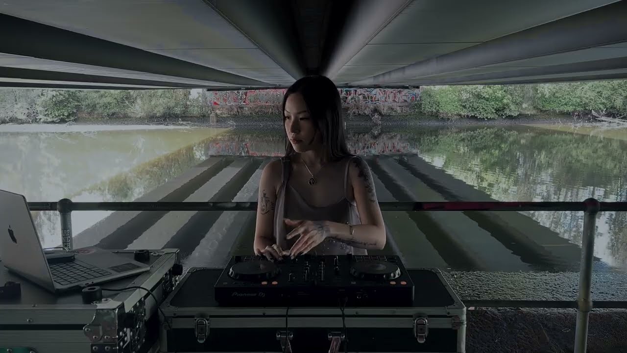 hypnotic/hard groove set next to a river 🦢