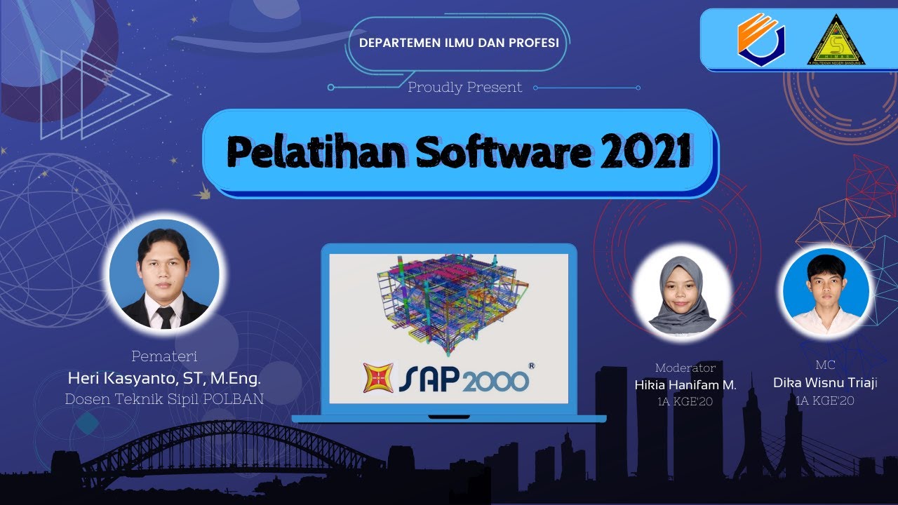 CIVIL CONFERENCE: PELATIHAN SOFTWARE SAP2000 - YouTube