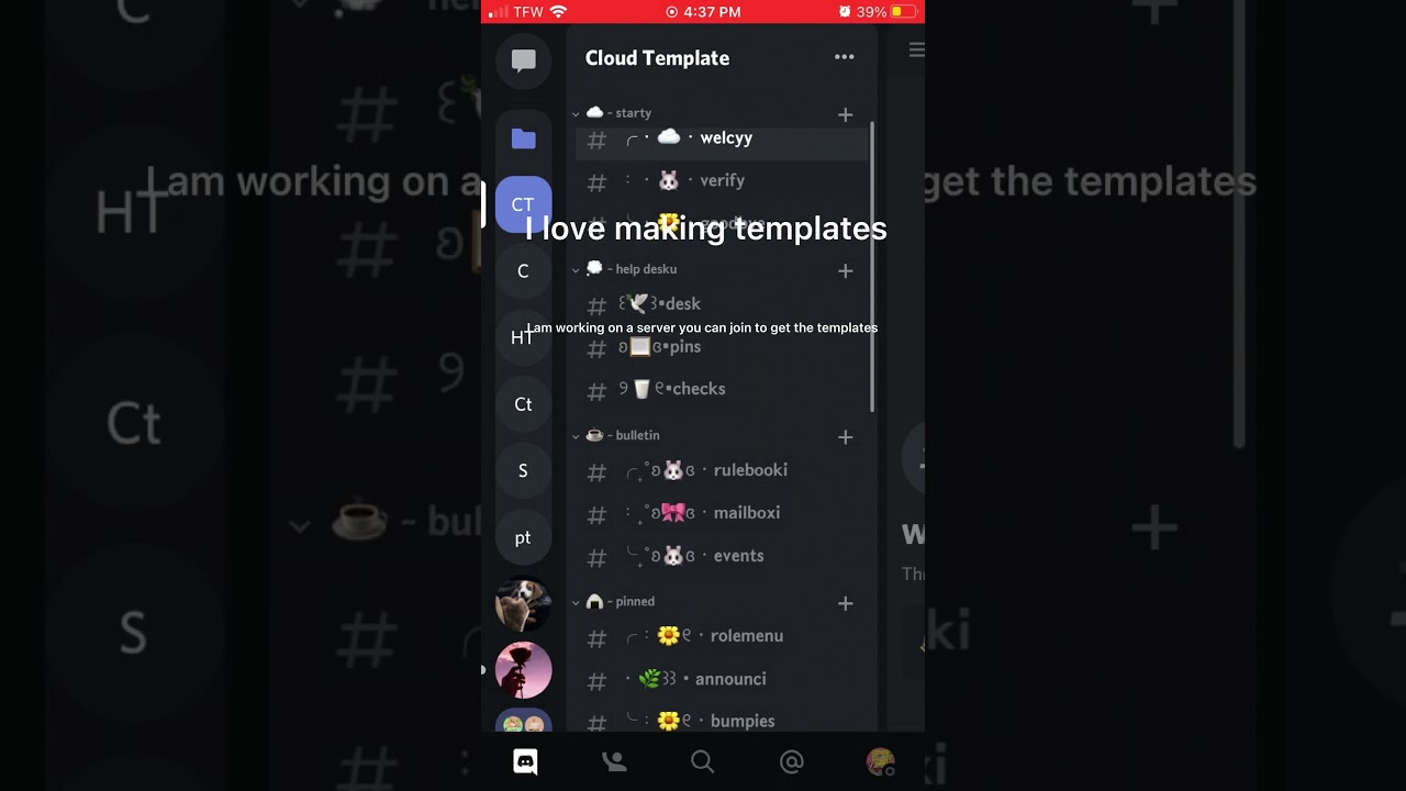 Dreamcore Discord Server Template