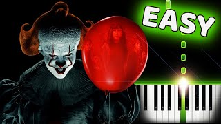 It Welcome To Derry - Easy Piano Tutorial Free Sheet