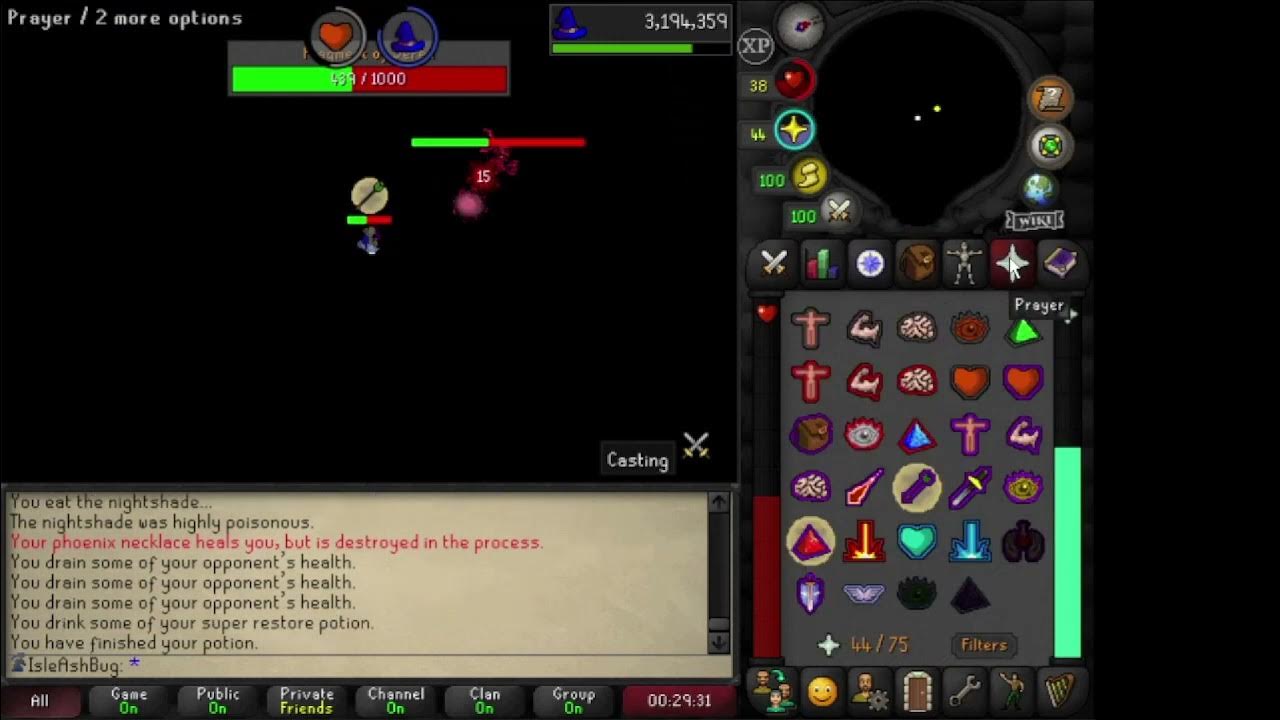 OSRS SOTE Seren Ancients Phoenix Necklaces Nightshade YouTube