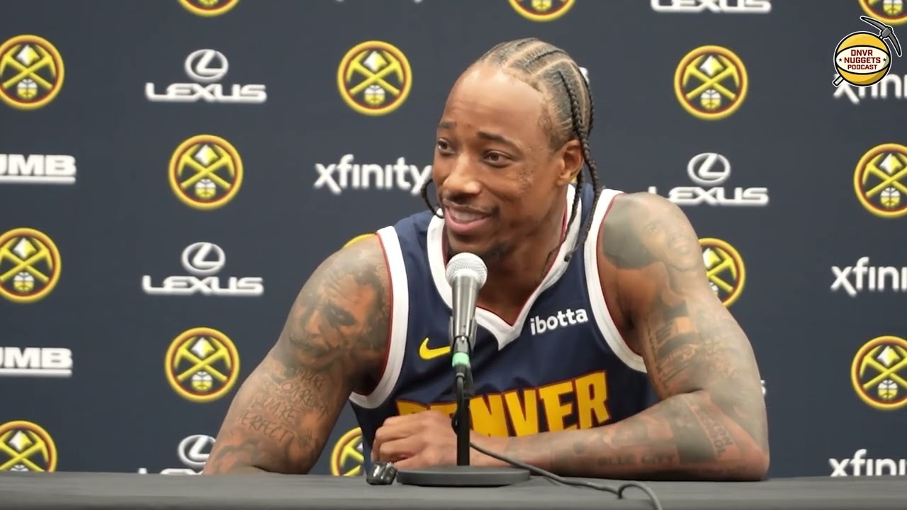 DeMar DeRozan Press Conference At Denver Nuggets Media Day 2026/27
