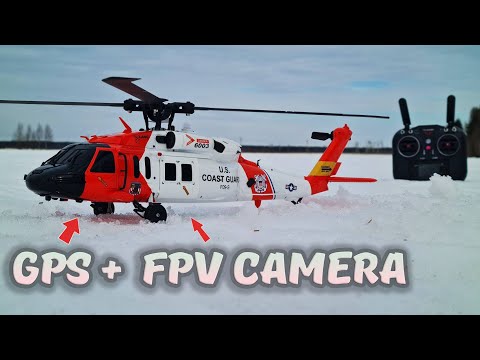 видео: С GPS, камерой и АВТОВОЗВРАТОМ! ... Обзор на вертолет YXZNRC F09-S