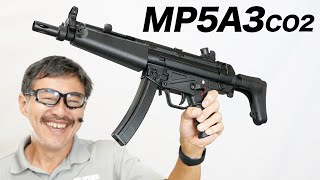 SRC MP5A3 CO2GBB バトン エアガンレビュー