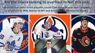NHL Trade Rumours: Oilers to overhaul in Net, Mock Marner and Chychrun trades + Wild rumours.