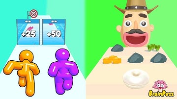 Tall Man Run VS Sandwich Runner - All Level Gameplay BEST iOS Android Games NEW BIG APK UPDATE