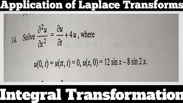 46. Application of Laplace Transform - Most Important Question#14 - Complete Concept