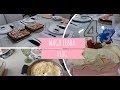 Vlog/ Rotina de dona de casa/ Almoço e jantar no aniversário do marido.