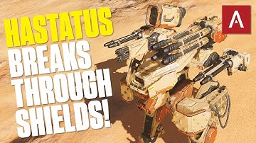 Oorlogsrobots - Nieuwe robot Hastatus breekt door het schild van de zwaardeenheid!