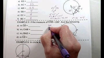 G2 Topic 5-3 Arcs & Chords