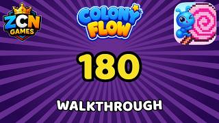Colony Flow Level 180 Walkthrough | Full Solution
