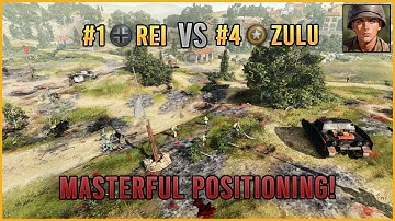 CoH3 1v1 | Cast ft. Alpenwell | Rei (WEHR) vs Zulu (USF)