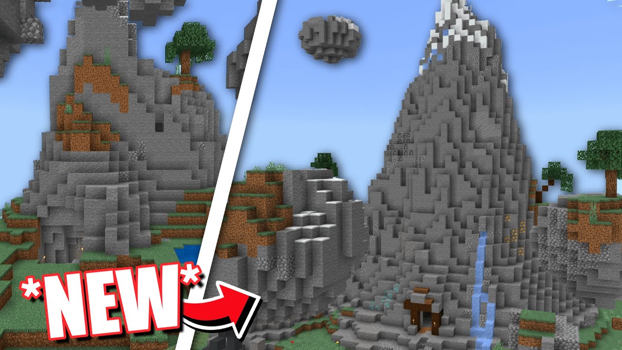 Transforming the Extreme Hills Island in CubeCraft Skyblock! Ep. 68
