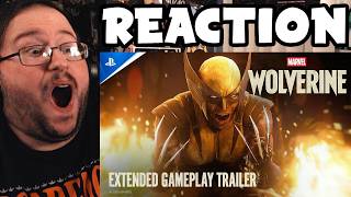 Gor's "Marvel's Wolverine Extended Gameplay Trailer" REACTION (THIS LOOKS SO AWESOME!)