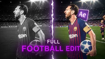 How to Make Football Edit in After Effects | Full Tutorial 💥