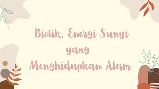 Tugas 3 Pendidikan Lingkungan Hidup||Komponen-komponen Lingkungan Hidup