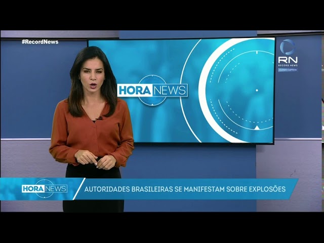 Trecho inicial do Hora News das 12h com Kelly Godoy (05/08/2020) Record  News 