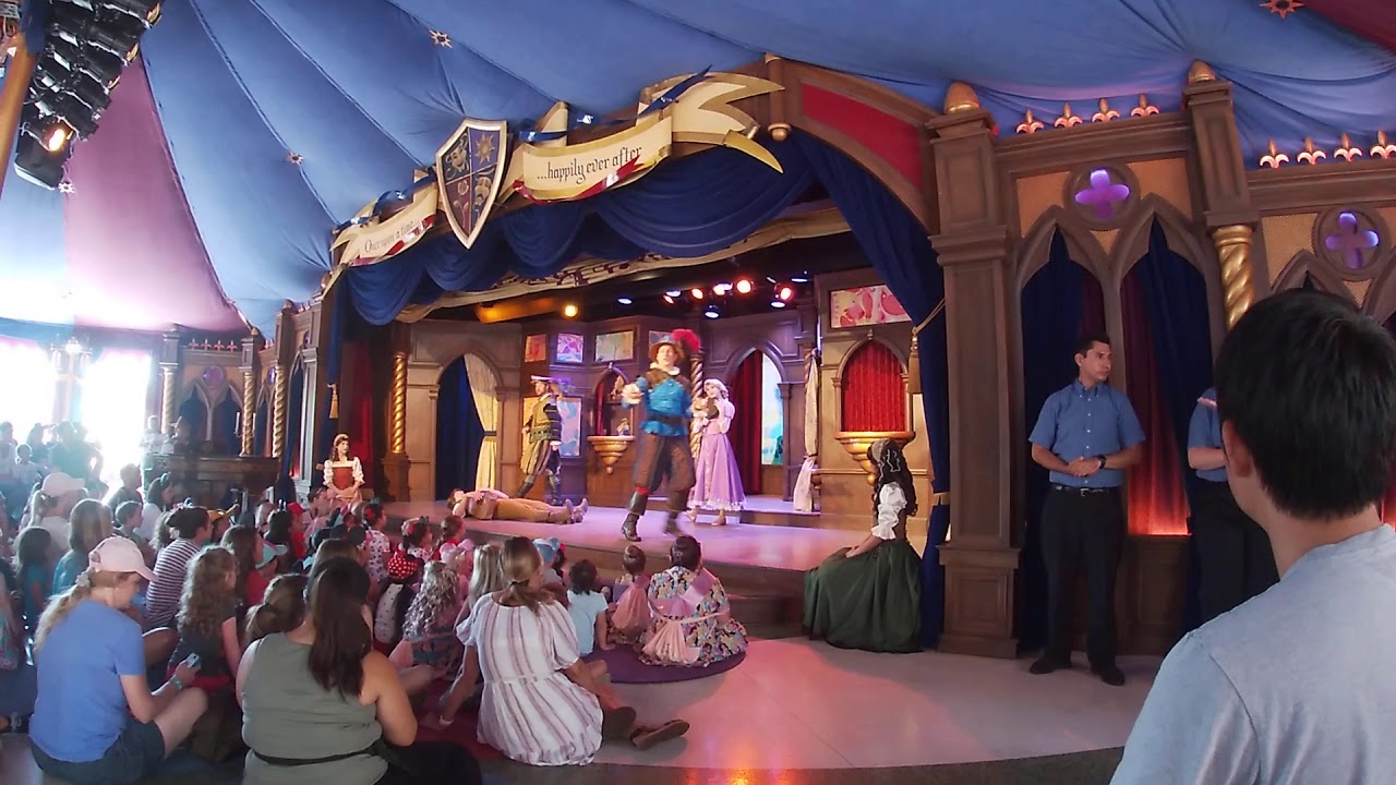 Fantasy Faire theare in disneyland