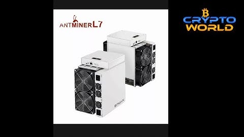 Bitmain Antminer L7 (box opening)