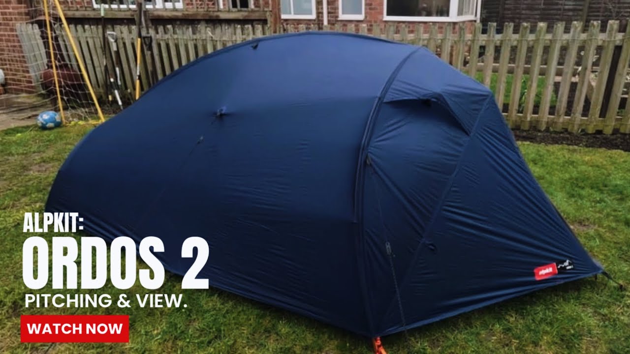 Alpkit Ordos 2: Pitching & View.