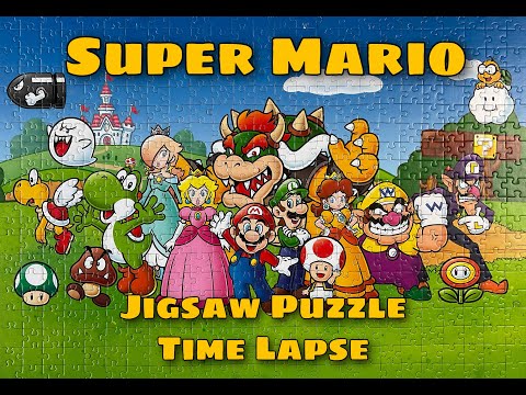 Super Mario Puzzle 500 Piece - [ Unboxing ] 