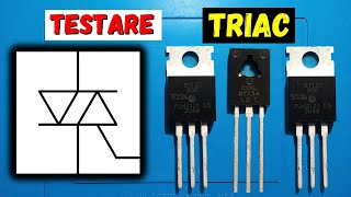 Cum masuram si testam un triac