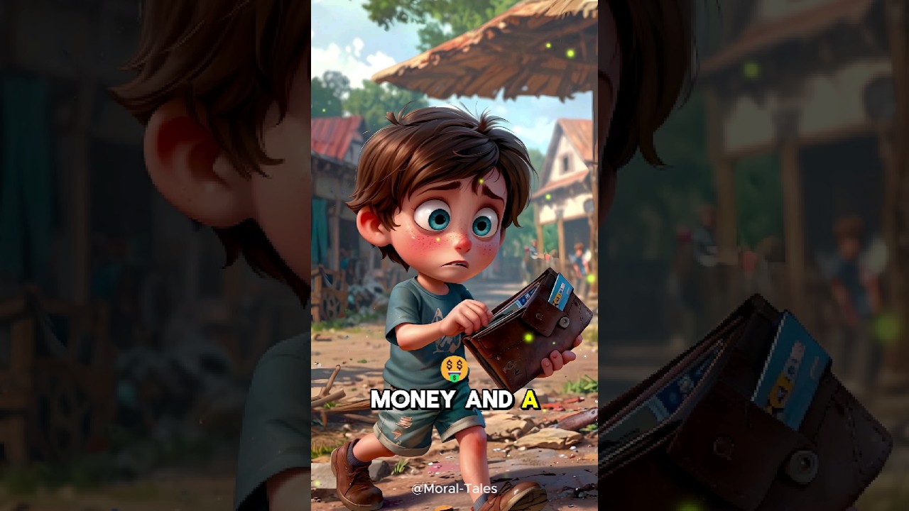 The Honest Little Hero - A Moral Story For Kids #kids #shorts #wisdom #motivation