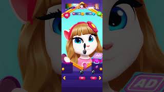 Barbie Makeover - My Talking Angela 2 🥰💗 #shorts #mytalkingangela2 #cosplay screenshot 5