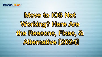 Move to iOS Not Working? Here Are the Reasons, Fixes, & Alternative [2024]