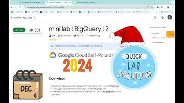 mini lab: BigQuery : 2 | #qwiklabs | #trivia | [With Explanation🗣️]