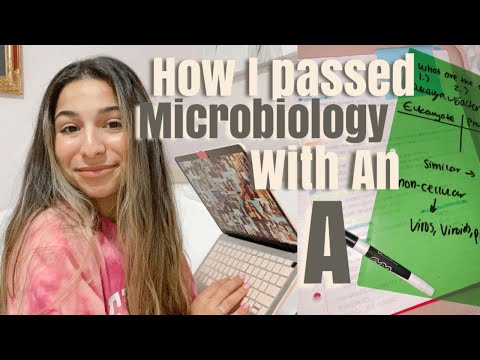 How I Passed Microbiology With An A: Pre-Nursing | Sukaina Attar