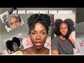 4C SALON EXPERIENCE GONE WRONG!! LEFT WITH HAIR UNFINISHED | NATURAL HAIR #4chair #naturalhair #hair