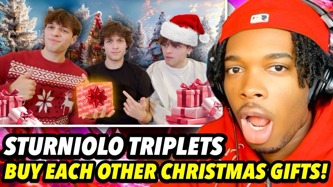 STURNIOLO TRIPLETS BUY EACH OTHER CHRISTMAS GIFTS!!!