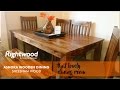 [Get 24+] Wooden Bench Design For Dining Table