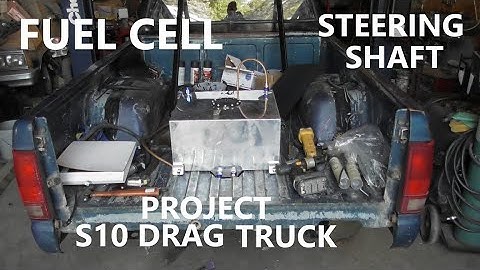 fuel cell steering shaft brakes Epic s-10 build 406 sbc 4l80E build "project blackie 19
