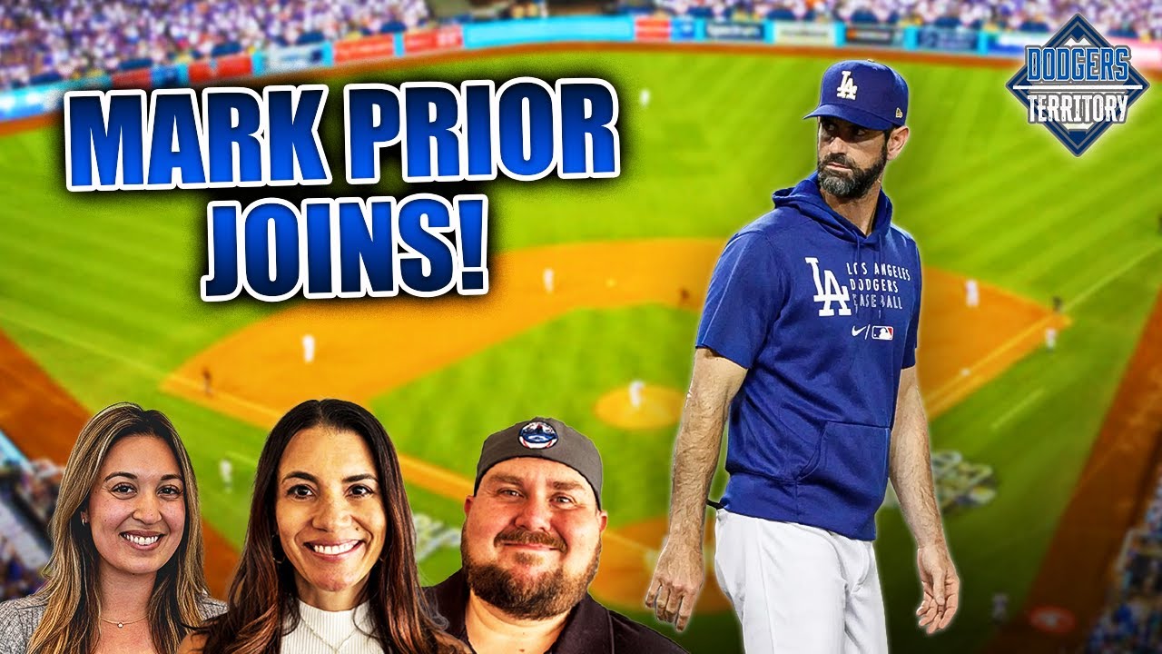 Dodgers Pitching Coach Mark Prior Talks Yamamoto, Sasaki, and Elite LA Rotation