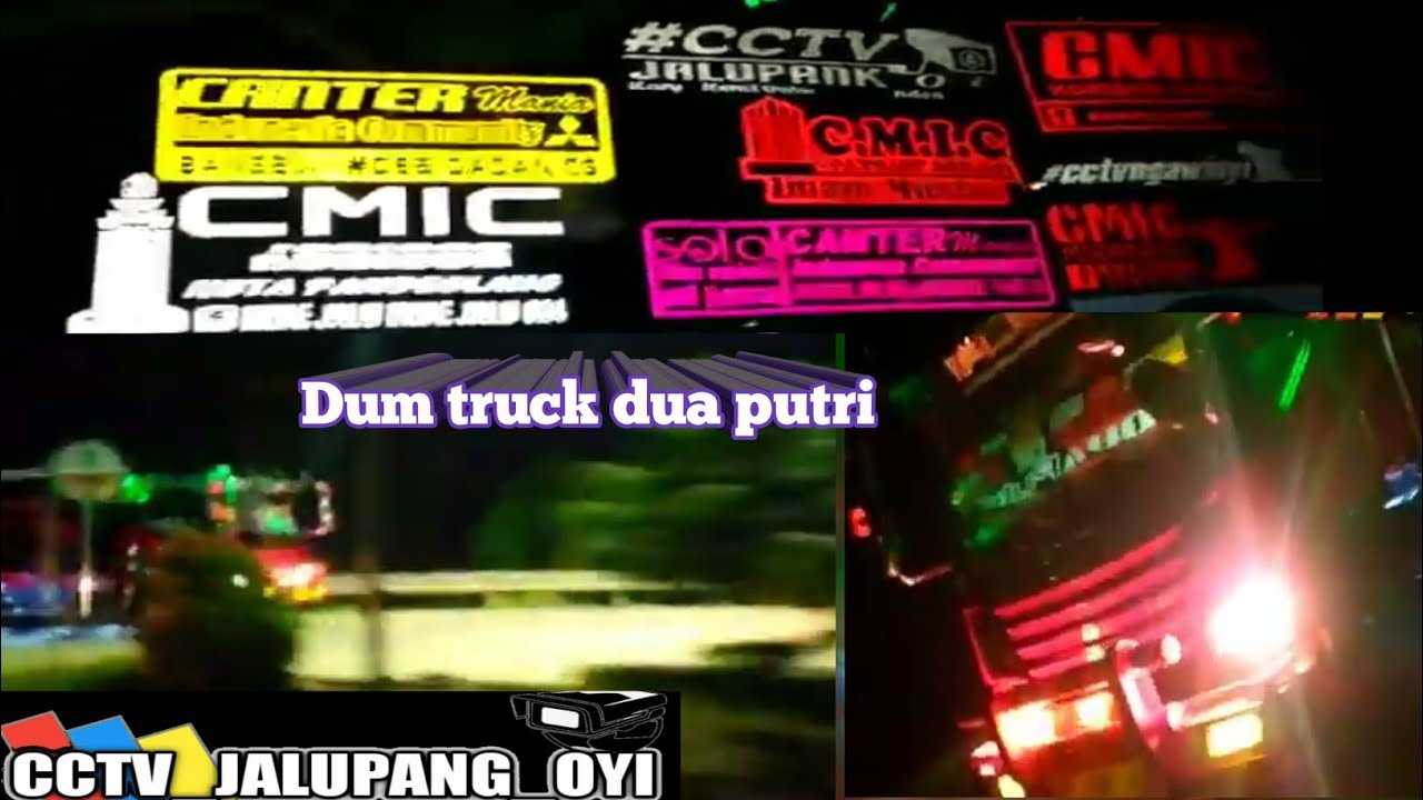  cmic truck cctvjalupankoyii Viral dump truk keren  