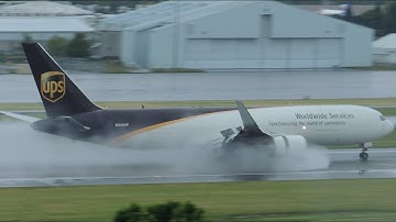 UPS Boeing 767-300F [N340UP] landing in PDX