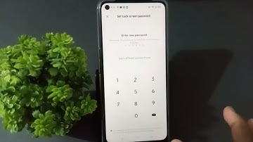 how to set pattern lock oppo A11K
