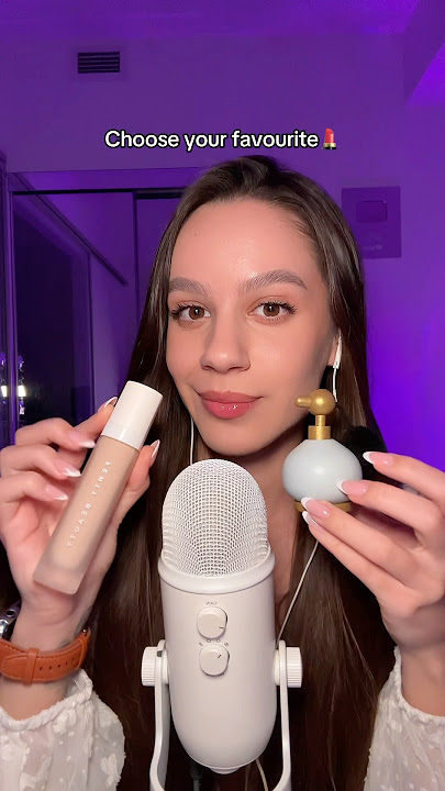 ASMR Makeup, but you can choose your favourite products😍💄 #tingles #relax #asmr #makeup #asmrvideo