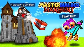 Manhunt MASTER BUILDER! (Speedrunner vs Hunter)