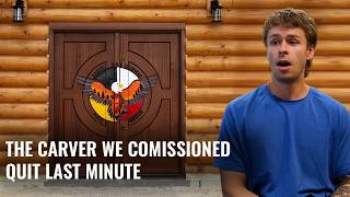 Learning Hand Carving On A 30K Door