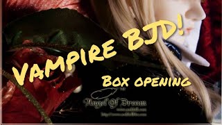 BJD Box Opening- Angel of Dream Shi VAMPIRE!