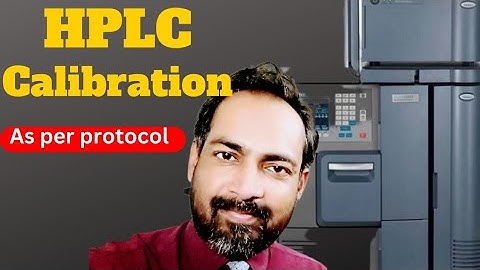 hplc calibration procedure | voice of kayani